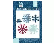 Echo Park Paper MY FAVORITE WINTER Sparkling Snowflakes Die Set (MFW193041)