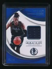 NERLENS NOEL 2017-18 IMMACULATE COLLECTION SWATCH JERSEY #/49 *DALLAS MAVERICKS*