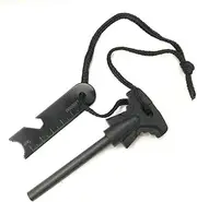 Magnesium Flint Rod Stone Fire Starter Lighter Emergency Survival Camping Hiking