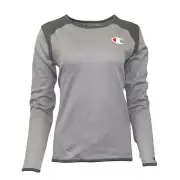 Champion Reverse Weave Women's (Active Grey) Performance L/S Tech Crew Fleece