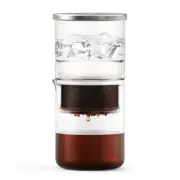 Ice Drip Coffee Pot Glass Coffee Maker Dripper Filter Cold Ice E2B1