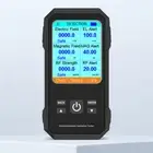 AU VTER2 Electromagnetic Radiation Detector Digital EMF Meter for EF RF MF (Blac