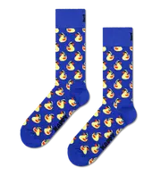 Blue Rubber Duck Socks | Fun Crew Socks