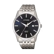 Citizen Men's Silver Stainless-Steel Blue Face Watch Model BI5000-87L Stainless Steel 3 Hands 4974374276834