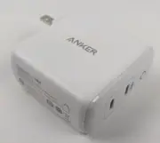 Anker PowerPort III Duo 36W 2-Port USB-C Charger Wall Charger Foldable A2628 NEW