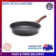 28cm Nonstick Frying Pan Swiss Granite Omelette Skillet PFOA-Free Stone Cookware