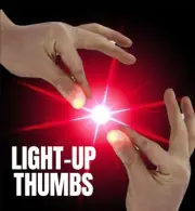 Magic Trick Thumb Tips Light-up Finger Glow Tricks Magicians Illusion Prop T7