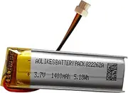 1400mAh Battery Replacement for Sena Spider RT1 Bluetooth Communication System SP130 Battery, Sena 50R 3-Button Motorcycle Bluetooth Headset SP128 Battery Pack - (Not Compatible with Sena 50R)