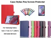 Flip PU Leather Cover Case for Samsung Galaxy Tab A 7 Lite 8.4" (2021) T220/T225