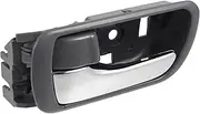 X AUTOHAUX Auto Car Inner Door Handle Left Hand Driver Side Front or Rear Gray Electroplate for Toyota Camry ACV36 MCV36 2002-2006