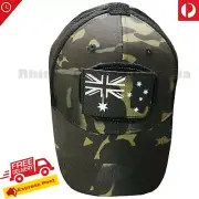 Australian Flag Patch Baseball Cap Army Camo Hat Multicam Tactical Outdoor hat