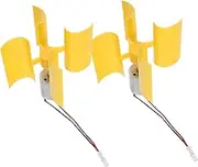 BESPORTBLE Small Wind Generator Motor Vertical Plastic Wind Turbine for Outdoor Use Educational Science Kit
