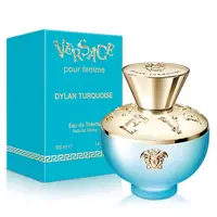 在飛比找PChome24h購物優惠-VERSACE 凡賽斯 狄倫淡藍女性淡香水 100ml