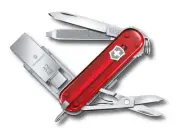 Victorinox @work Swiss Army USB 3.1 Flash Drive Knife 32GB Multi-Tool Red TG32B1