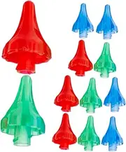 Soft Material Ear Cleaning Tips 12 Pieces Reusable Nozzles for Cleaning