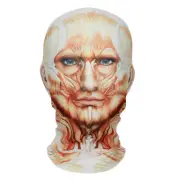 Halloween muscle headgear horror mask mask