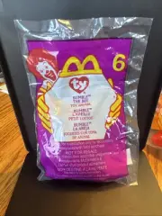 McDonalds Happy Meal Toy- 2000 Ty Bumble The Bee Toy #6 New In Sealed Packaging