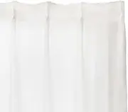 Nitori 7323329 Heat Shielding, Image Blocking, Light Filtering Lace Curtain, Eco Naturellino 100x108x2