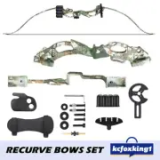 20lbs Recurve Bow Arrow Set Takedown Archery Hunting 48Inch Sports Equipment