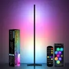 RGB Floor Lamp,16 Million Colors LED Floor Lamps 56" Lamps for Living Room wi...