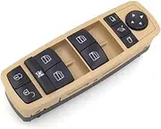 WGQGQ Car Window Controller Switch Button Car Window Lifter Control Switch,Fit For W169, W251 1698206710 Window Toggle Switch(Off-white)