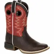 Durango Lil Rebel Pro Big Kids Brown & Red Western Boots #DBT0220Y Many Sizes