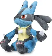 Pokémon Center: Lucario Sitting Cuties Plush, 6 Inch