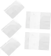 [Angoily] 5Pcs Passport Holder Covers Transparent Document Sleeves for Travel Lightweight Passport Card Protector for Home Travel Use