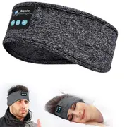 Bluetooth 5.0 Music Sleeping Eye Mask Wireless Sport Stereo Headphones Headband