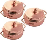 UPKOCH Miniature Pots for Doll House Decorative Kitchen Mini Cookers Set Wide Applicability