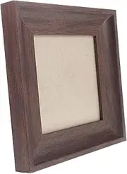 Ipetboom Retro Wood Grain Color Photo Frame False Nail Photo Board Nail Tips Sample Display Board Nail Art Exhibition Board Nail Art Display Organizer Nail Color Display Board Wooden Brown