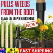Foot-operated Weeder Outdoor Stand Up Weed Puller Claw Weeder Root Remover TooD2