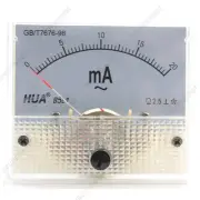 1 × AC20mA Analog Panel APM Current Meter Ammeter Gauge 85L1 AC0-20mA