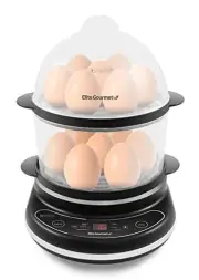 Food Steamer, Poacher, Omelet, Soft, Medium, Hard-Boiled Egg