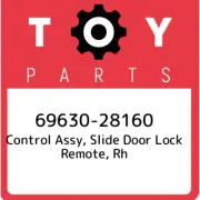 69630-28160 Toyota Control assy, slide door lock remote, rh 6963028160, New Genu