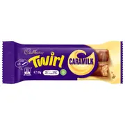Cadbury Twirl Caramilk Chocolate Bar 39g