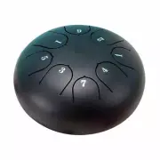 Outdoor Chime Handpan 6 inch Steel Drum with 8 Musical Notes Rain Dru Fast