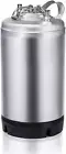 New 3 Gallon Ball Lock Keg, Stainless Steel Beer Keg with Single Handle for Draf