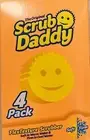 THE ORIGINAL Scrub Daddy Non-Scratch FlexTexture Dish Sponge YELLOW - 4 PACK