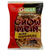 Glick's Noodle Chow Mein Wide 10.0 oz (Pack of 12)