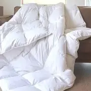 Goose Feather Down Comforter Twin XL-Made in Canada White Goose Feather Duvet