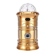 Solar Led Lantern Light Rechargeable Outdoor Camping Flashlight Torch Stage Disco Lamp