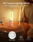 LED Night Light Reading Motion Sensor 2 in 1 Torch USB C Rechargeable Dusk Dawn