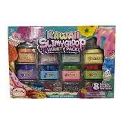 SlimyGloop Sensory Textured and Scented Slime Variety Pack, 8 Count