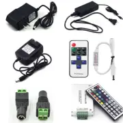 12V For LED Light CCTV Strip Lamp IR Remote 1A/2A/5A/8A US Power Supply Adapter