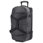 High Sierra Fairlead 55 cm Drop-Bottom Wheeled Duffle - Mercury / Black