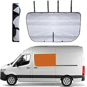 Living in a Bubble Insulated Blackout Window Covers for Mercedes Benz Sprinter Van (Sliding Door 2007-Current)