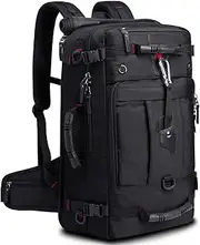 [KAKA] Travel Backpack,Carry-On Bag Water Resistant Flight Approved Weekender Duffle Backpack Rucksack Daypack for Men Women (18 inch)