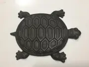 Turtle Garden Stepping Stone Cast Iron Decorative Yard Art Decor 1184-0026A