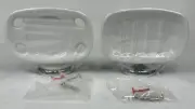 Gatco Soap Holder/Toothbrush/Tumbler Holder White and Chrome Brand New